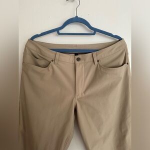 Men’s Khaki Lululemon Golf Pants
